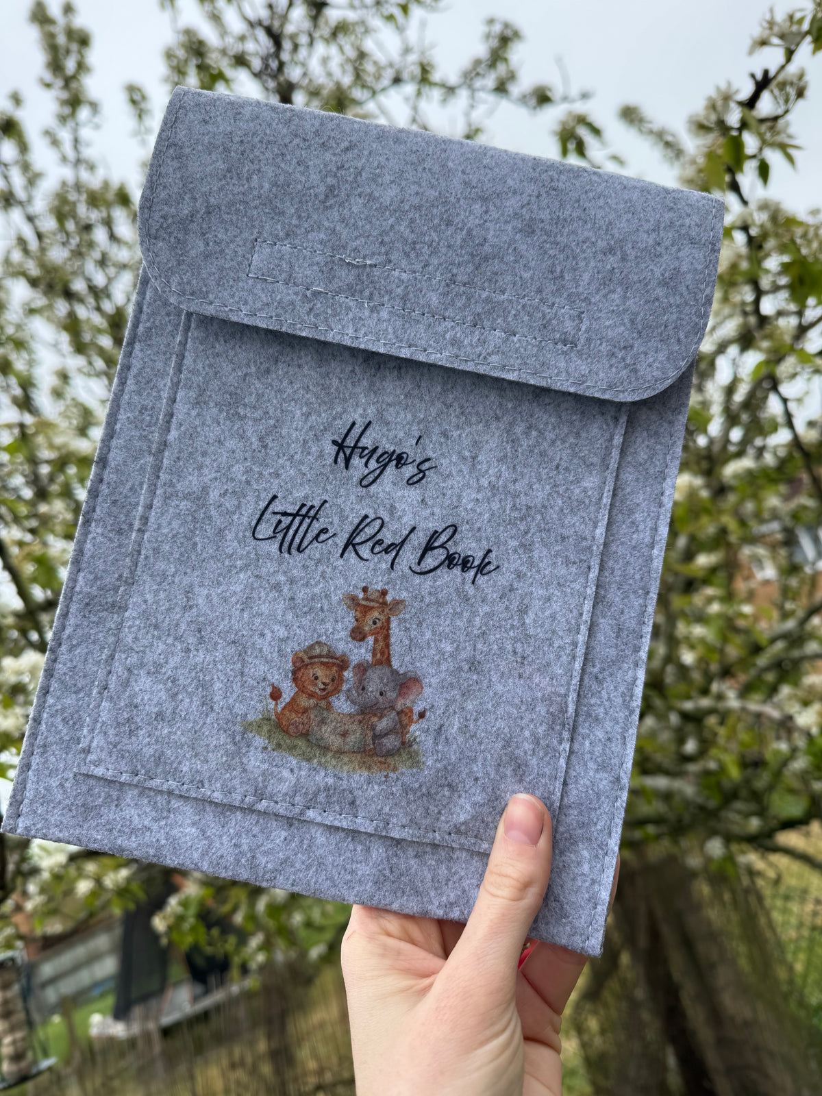 Personalised Little red book folder