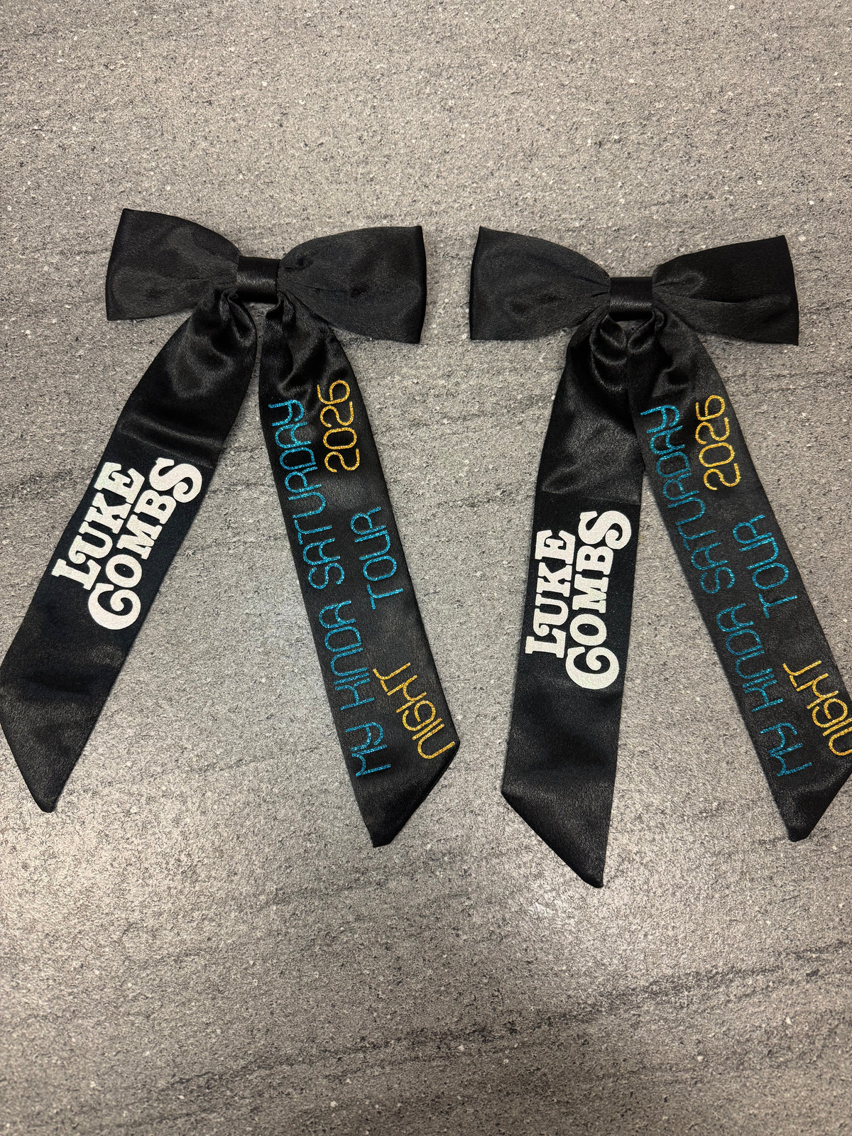 Inspired by luke combs concert bow
