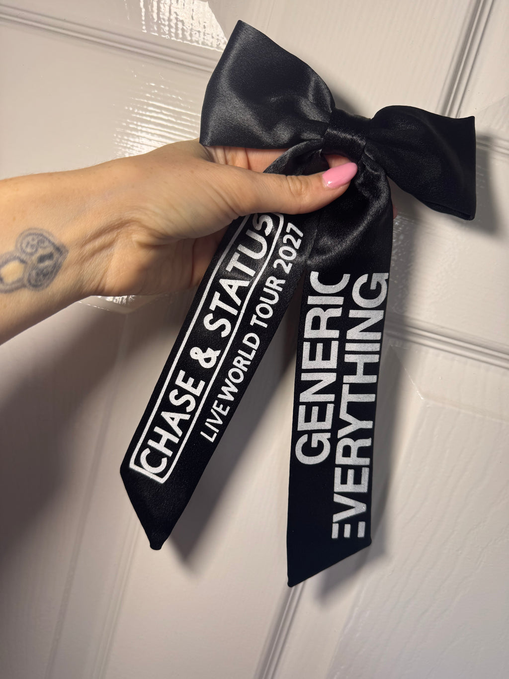 Inspired by Chase and status concert bow