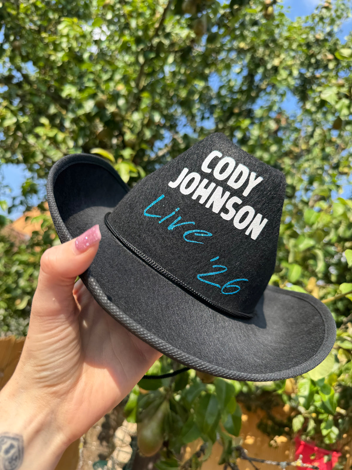 Inspired by Cody Johnson cowboy hat