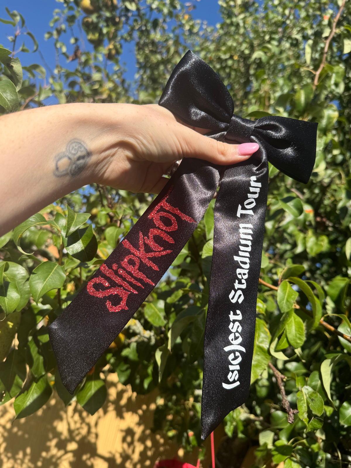 Inspired by Slipknot - (sic)est stadium tour bow