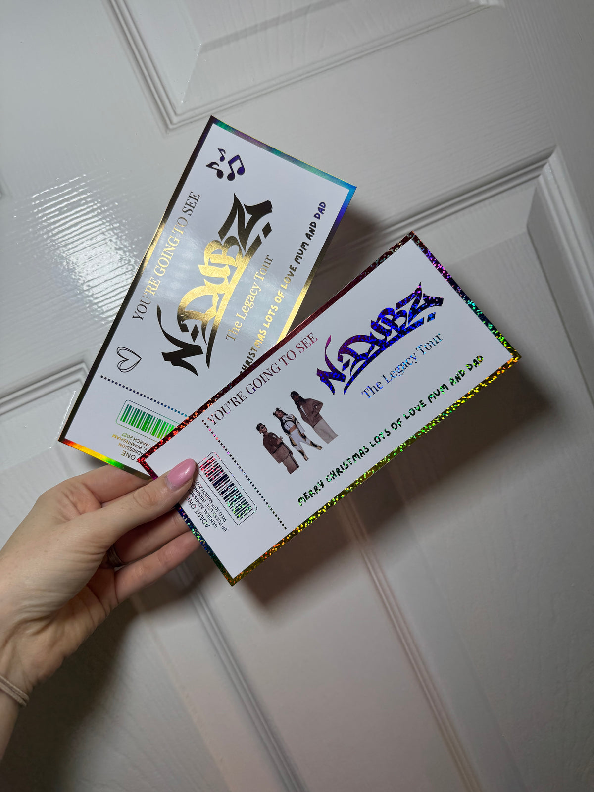 Inspired by Bow, Ticket and Glasses trio box - Christmas special (READ THE DESCRIPTION)