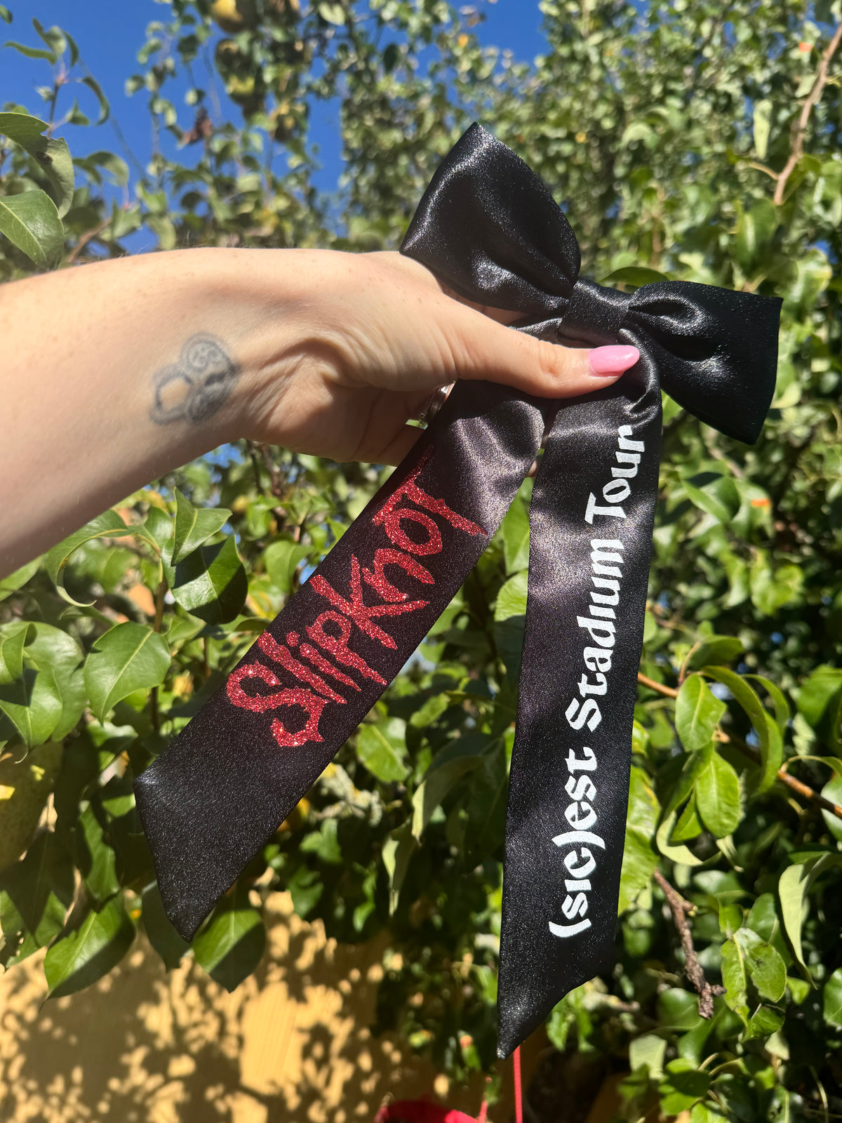 Inspired by Slipknot - (sic)est stadium tour bow
