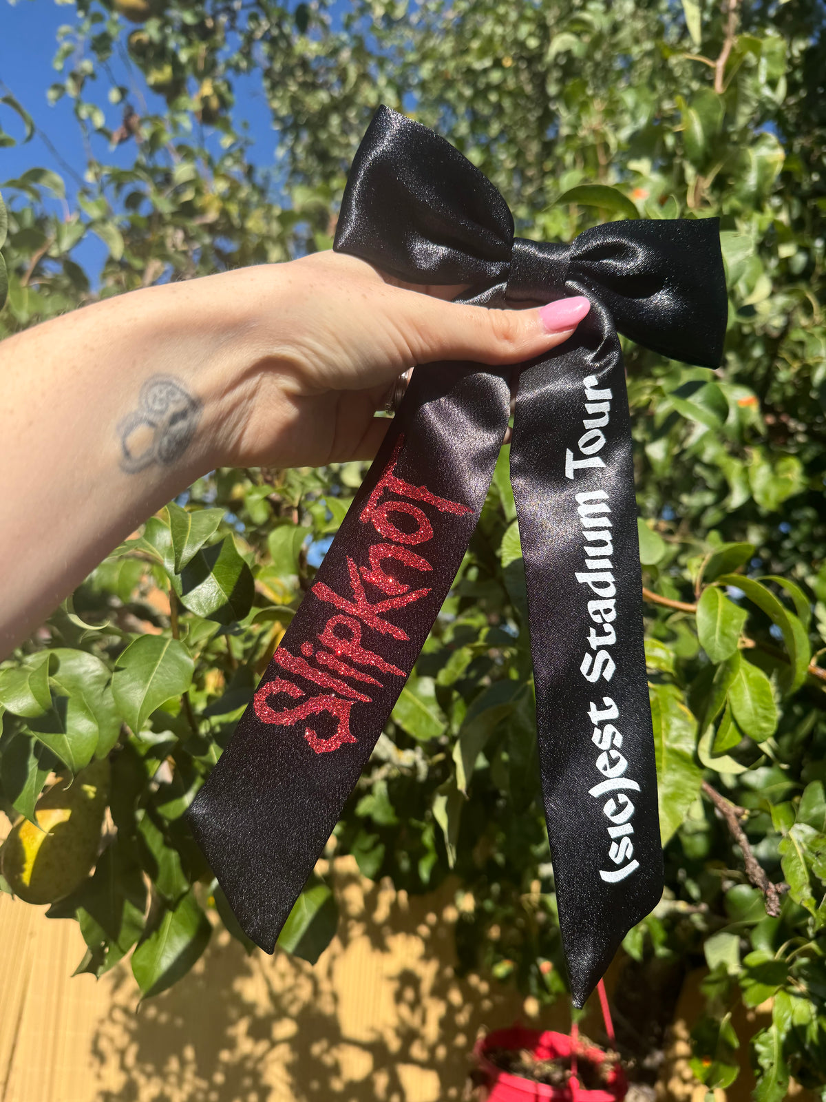 Inspired by Slipknot - (sic)est stadium tour bow